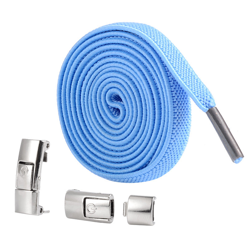 Adjustable Elastic Shoelaces with Quick-Release Buckle