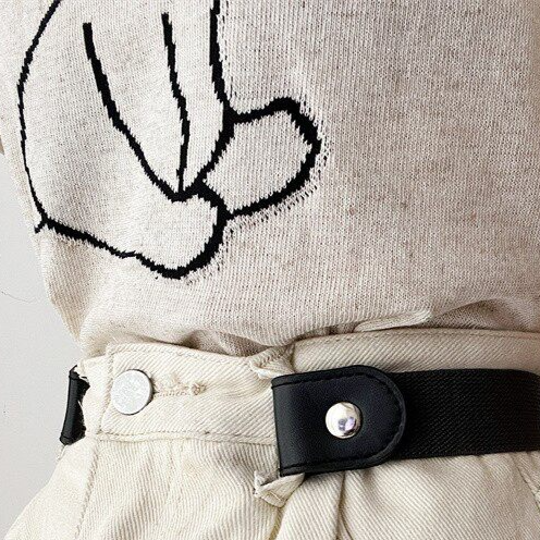 Adjustable Elastic Waist Belt for Jeans