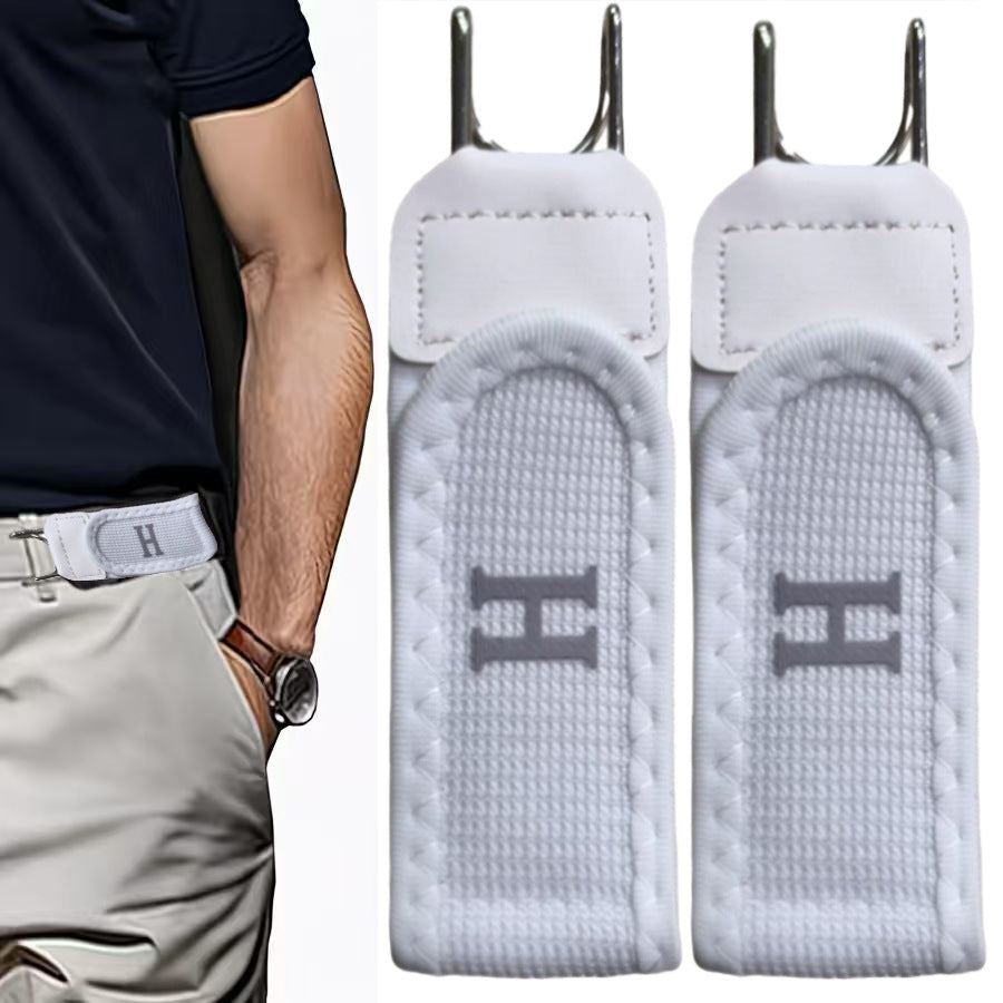 Adjustable Elastic Waist Belt with Hook