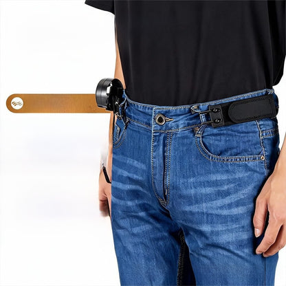 Adjustable Elastic Waist Belt with Iron Hook