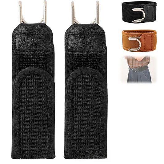 Adjustable Elastic Waist Belt with Iron Hook