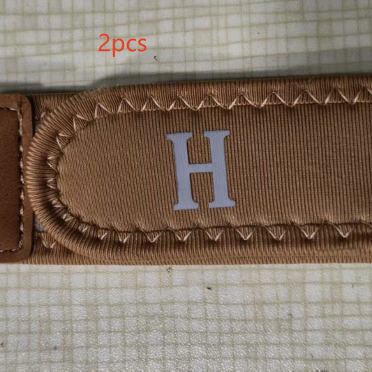 Adjustable Elastic Waist Belt with Metal Hook