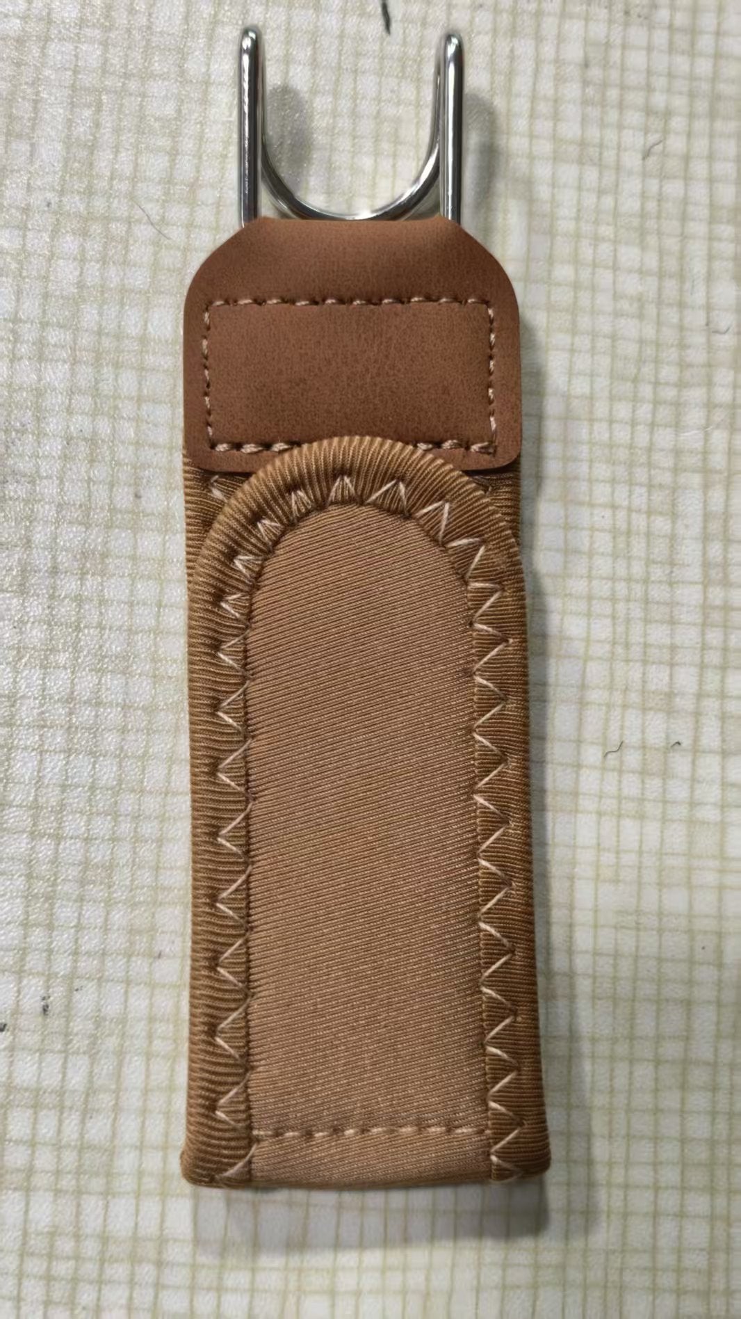Adjustable Elastic Waist Belt with Metal Hook