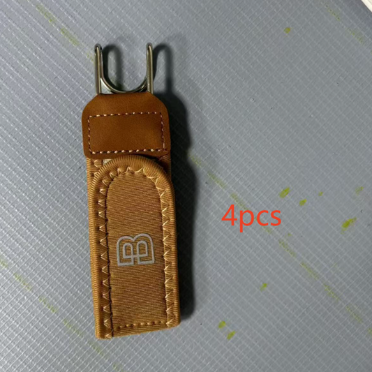 Adjustable Elastic Waist Belt with Metal Hook