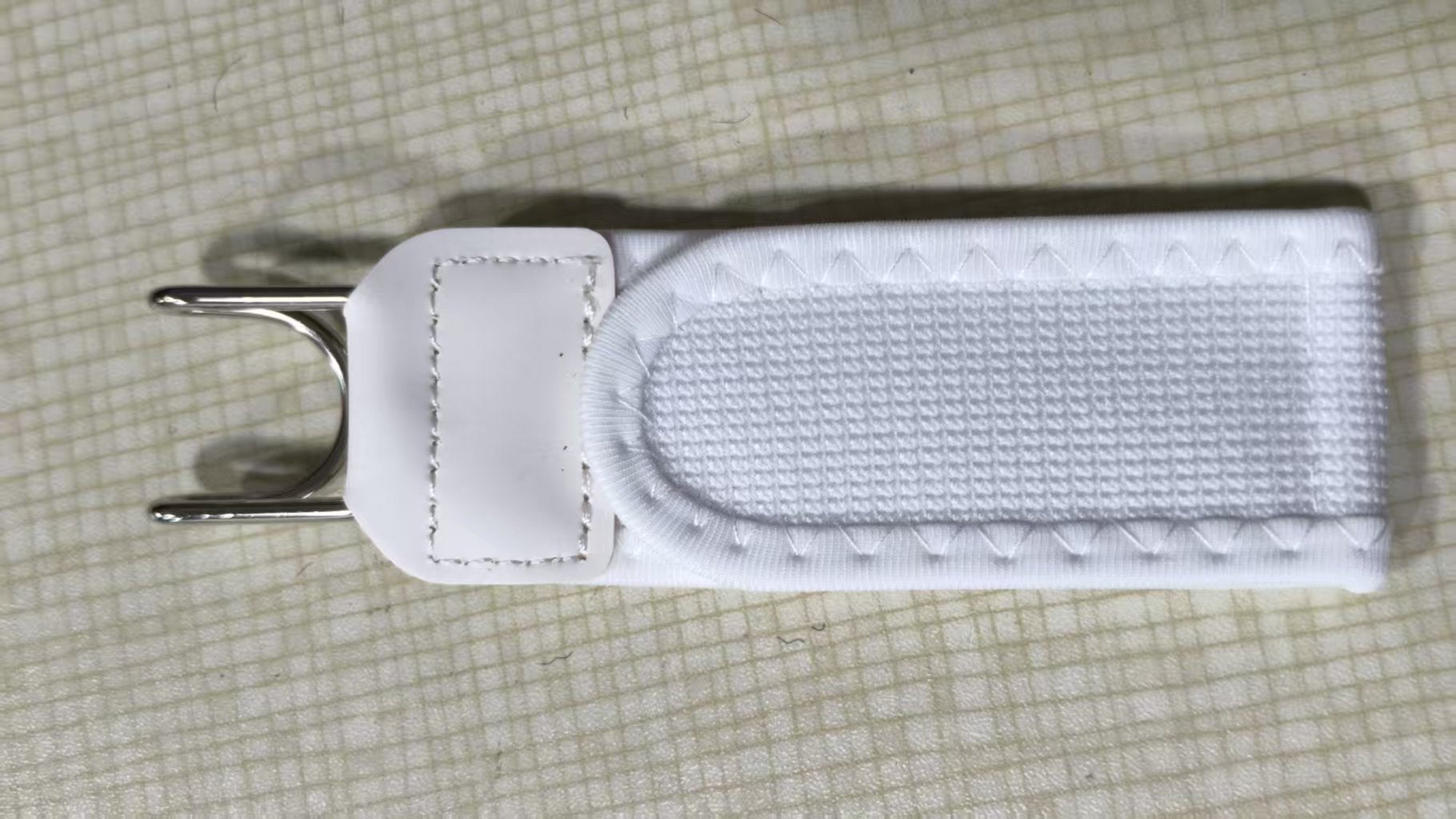 Adjustable Elastic Waist Belt with Metal Hook