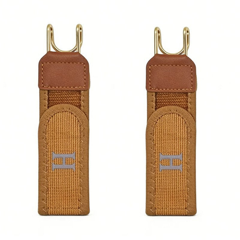 Adjustable Elastic Waist Belt with Metal Hook