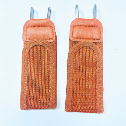Adjustable Elastic Waist Belt with Metal Hook
