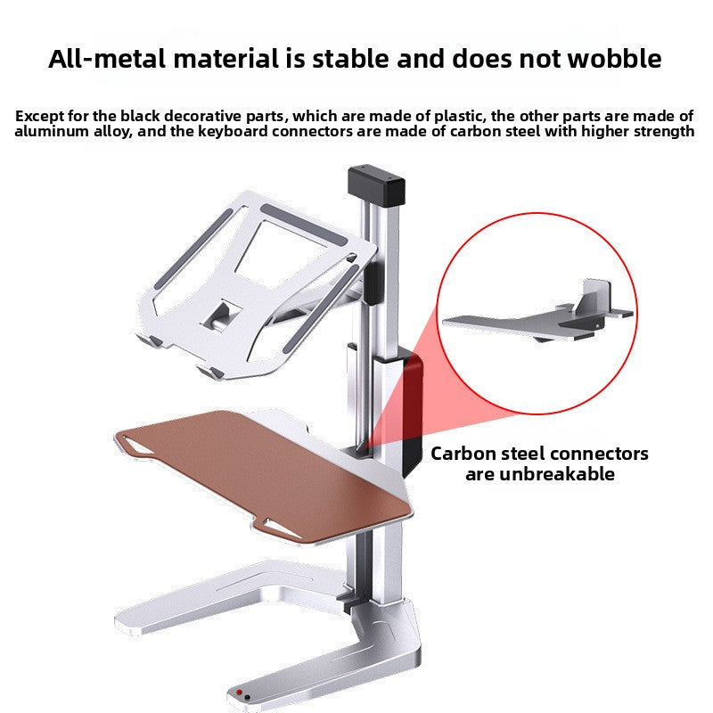 Adjustable Electric Standing Laptop Desk