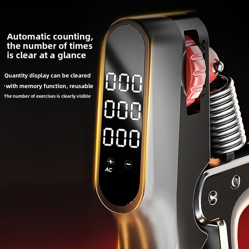 Adjustable Electronic Counting Grip Trainer for Fitness