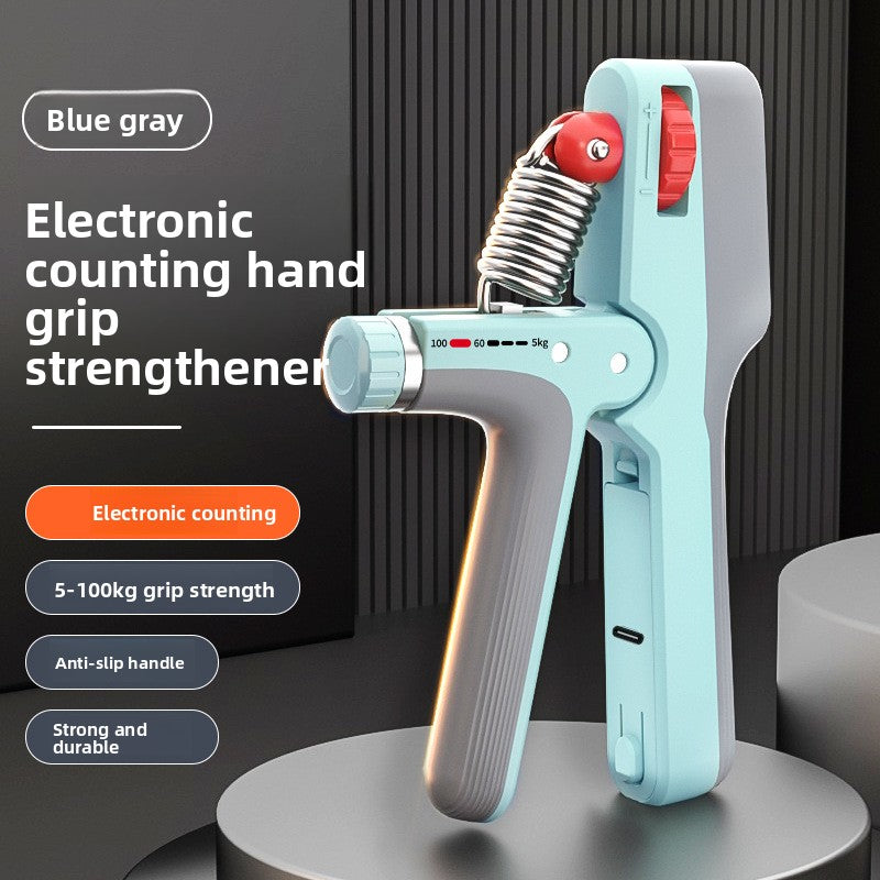 Adjustable Electronic Counting Grip Trainer for Fitness