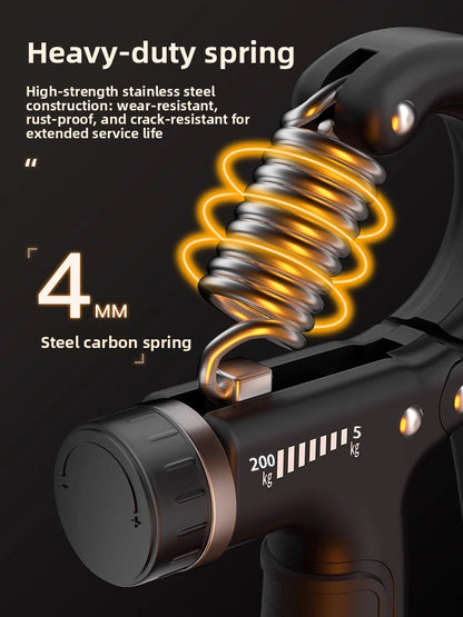 Adjustable Electronic Grip Strength Trainer with Counter