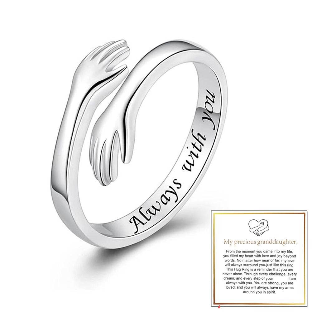 Adjustable Engraved Copper Rings