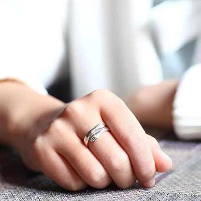 Adjustable Engraved Copper Rings
