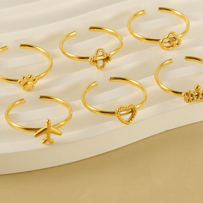 Adjustable Fashion Ring