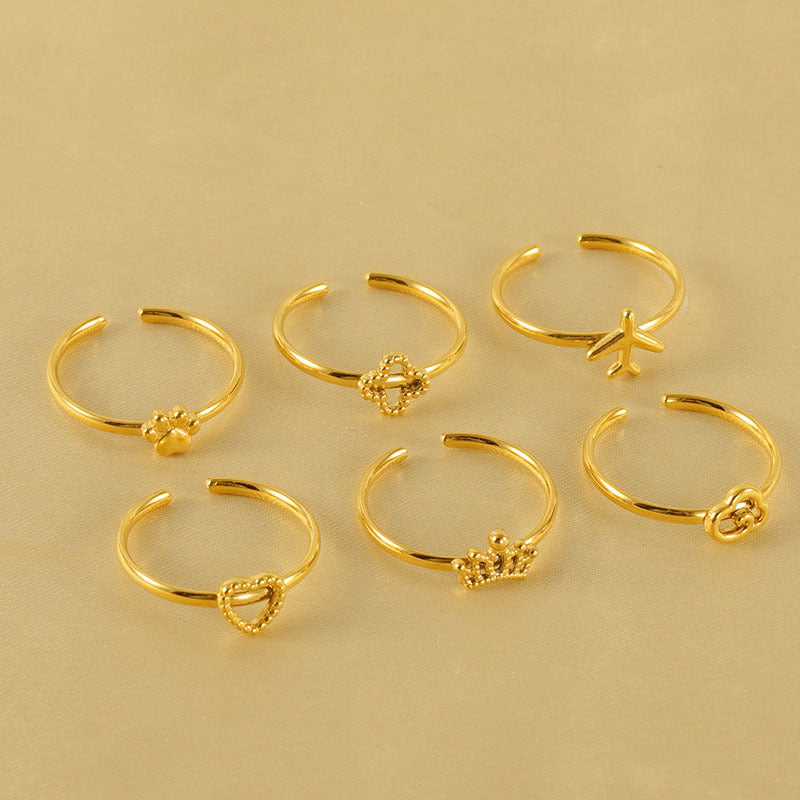 Adjustable Fashion Ring
