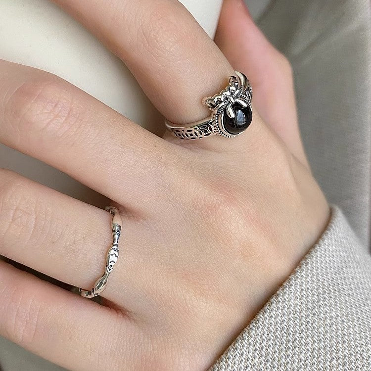 Adjustable Fish Design Ring