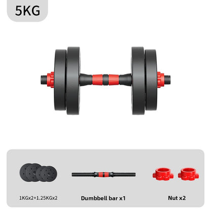Adjustable fitness dumbbells