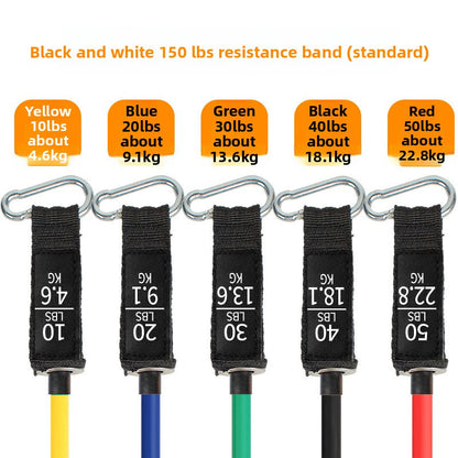 Adjustable fitness elastic band