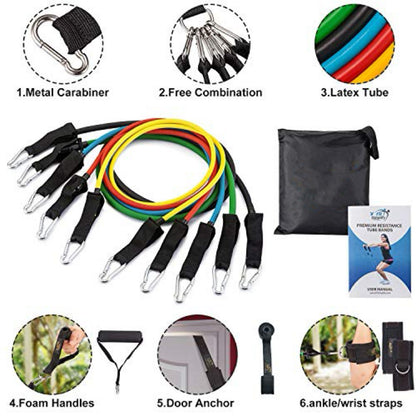 Adjustable fitness elastic band