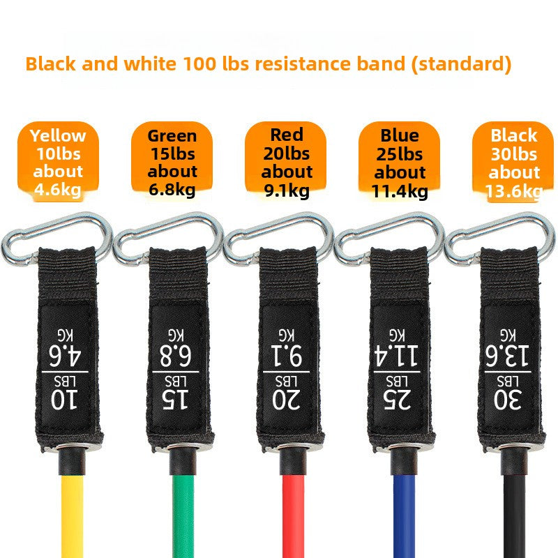 Adjustable fitness elastic band