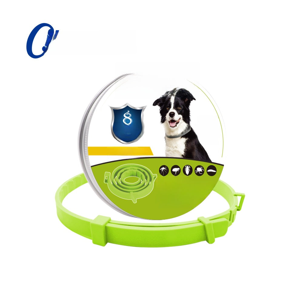 Adjustable Flea and Tick Repellent Collar for Dogs and Cats