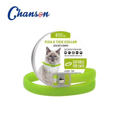 Adjustable Flea and Tick Repellent Collar for Dogs and Cats