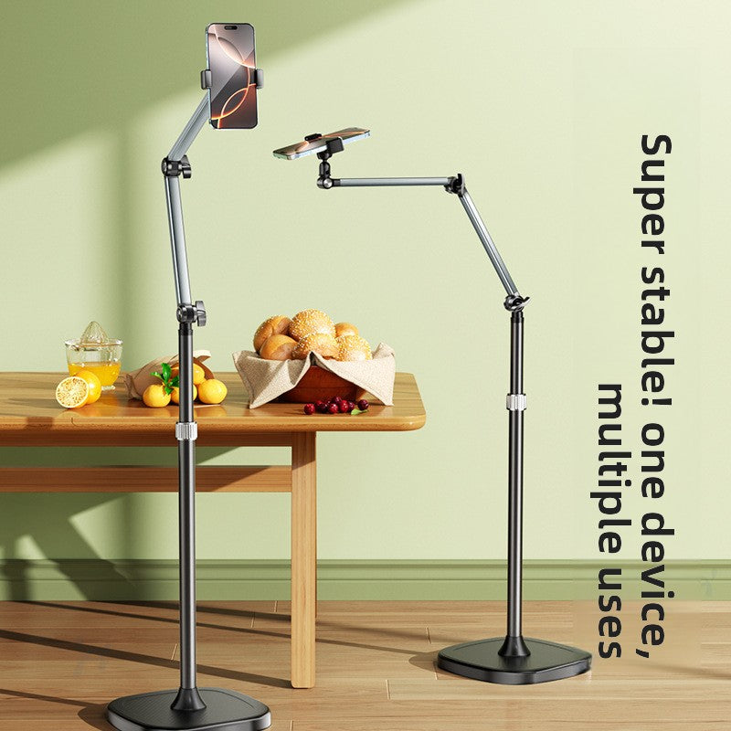 Adjustable Floor Standing Phone Tablet Holder