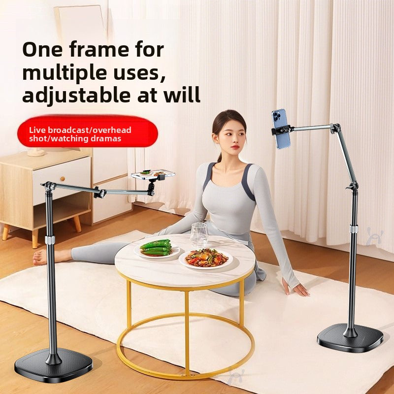 Adjustable Floor Standing Phone Tablet Holder