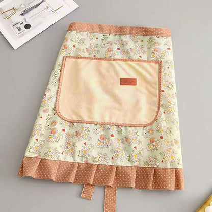 Adjustable Floral Kitchen Apron