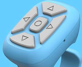 Adjustable Focus Bluetooth Selfie Remote Control