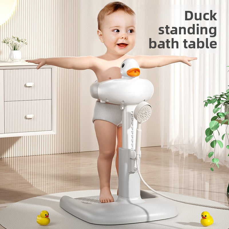 Adjustable Foldable Baby Bath Rack with Non-Slip Design