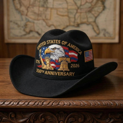 Adjustable Foldable Cowboy Hat
