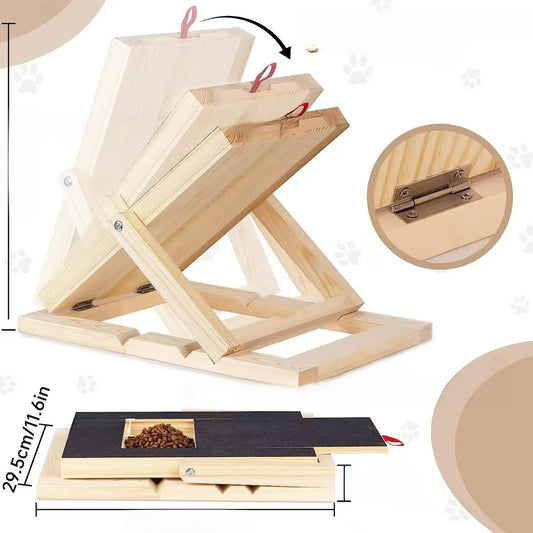 Adjustable Foldable Dog Scratching Board with Nail Grinding Surface