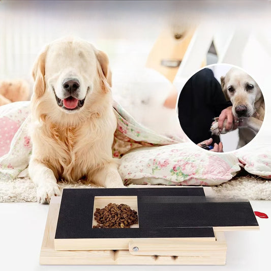 Adjustable Foldable Dog Scratching Board with Nail Grinding Surface