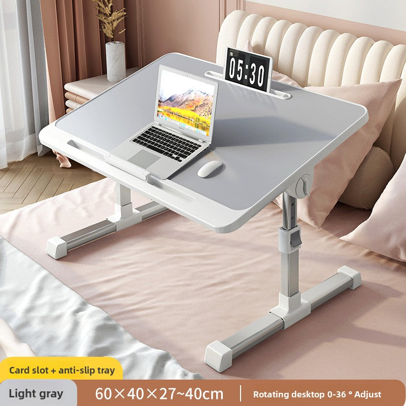 Adjustable Foldable Laptop Bed Desk with USB Port
