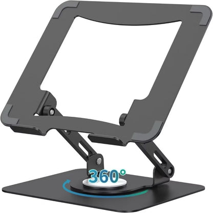 Adjustable Foldable Laptop Stand with 360 Rotation