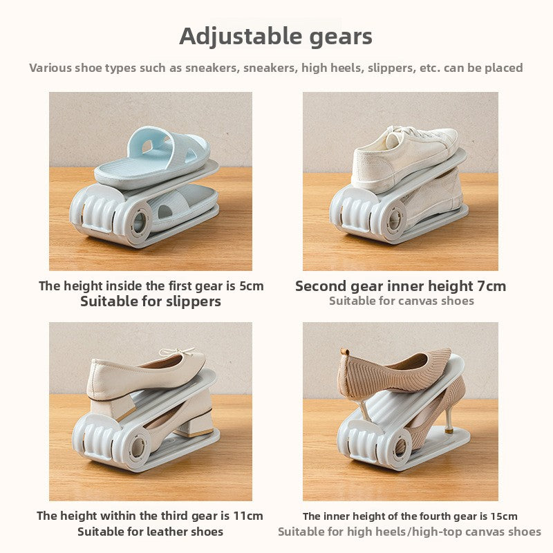 Adjustable Foldable Shoe Rack