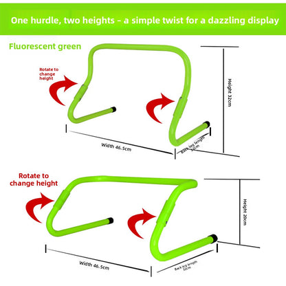 Adjustable Foldable Sports Training Hurdles