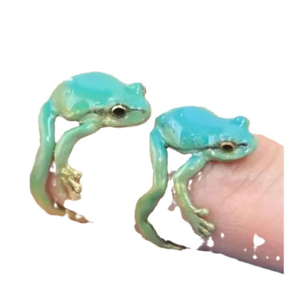 Adjustable Frog Design Fashion Ring