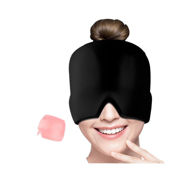 Adjustable Gel Ice Cap for Headache Relief