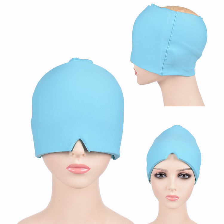 Adjustable Gel Ice Cap for Headache Relief