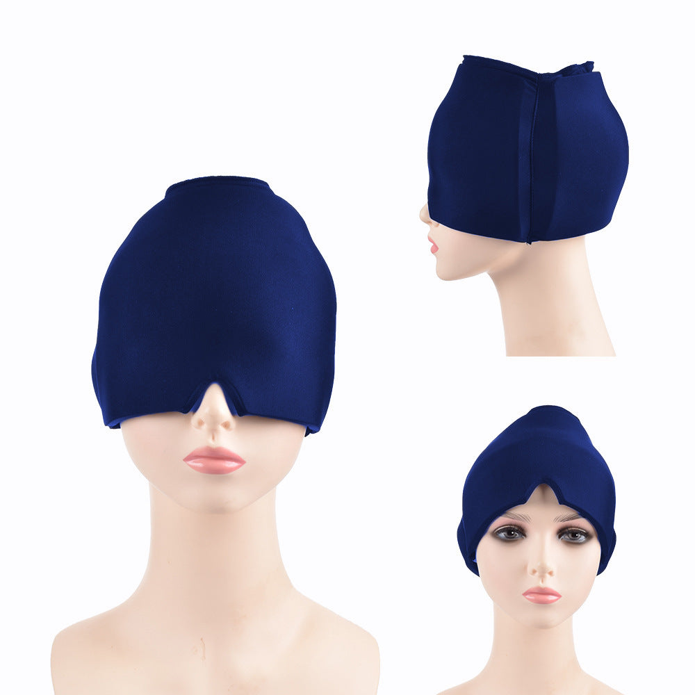 Adjustable Gel Ice Cap for Headache Relief