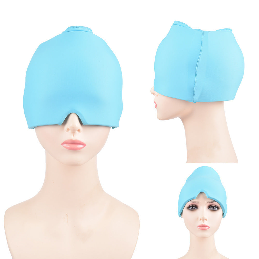 Adjustable Gel Ice Cap for Headache Relief