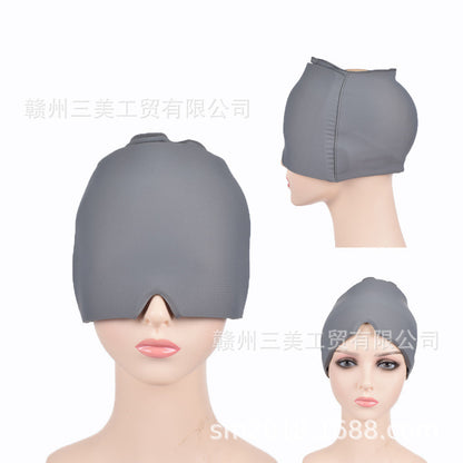Adjustable Gel Ice Cap for Headache Relief