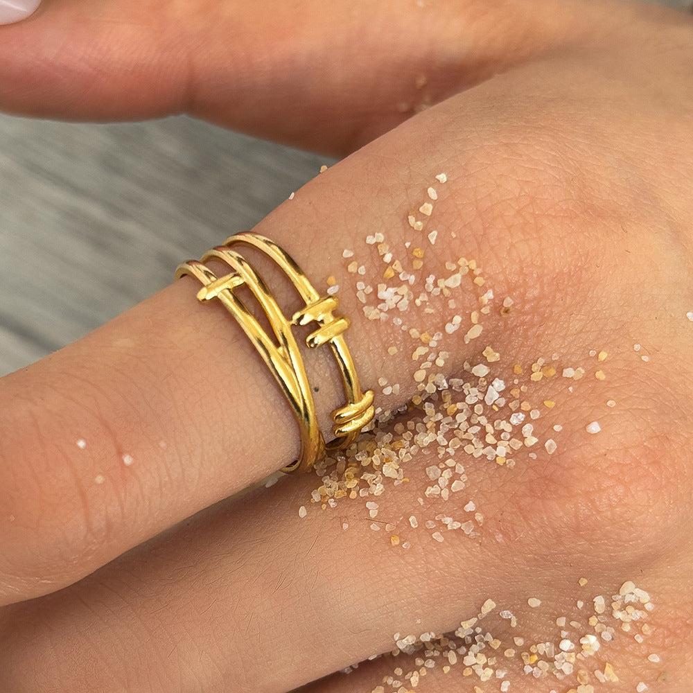 Adjustable Geometric Ring