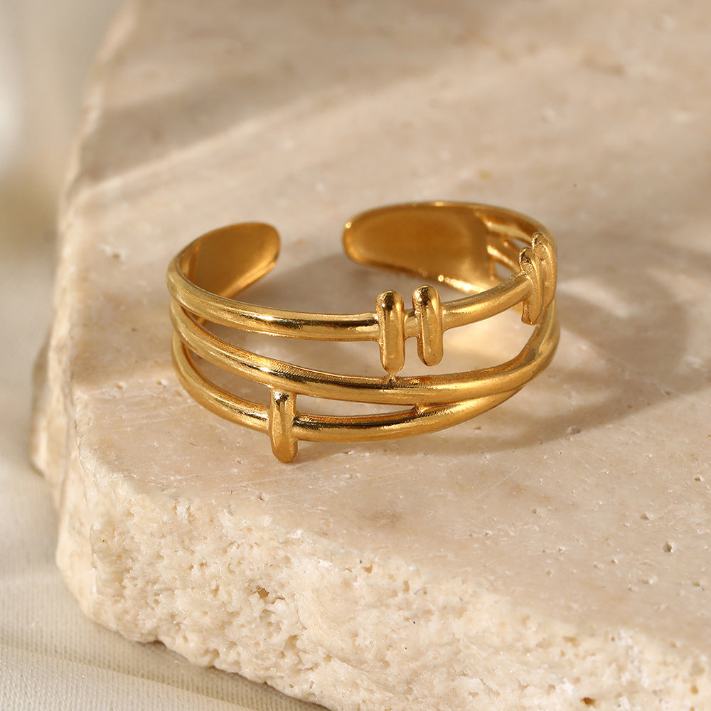 Adjustable Geometric Ring