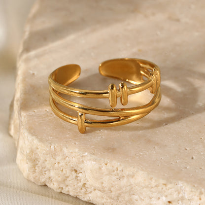 Adjustable Geometric Ring