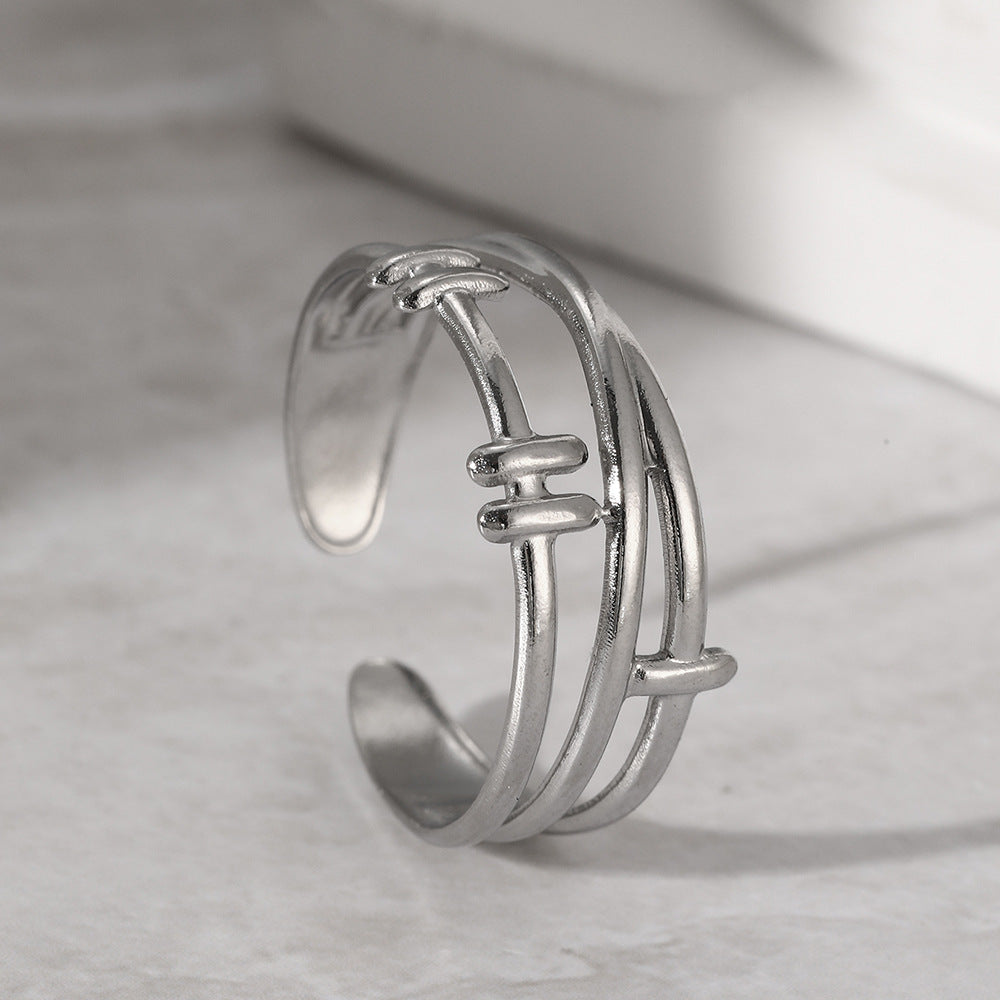 Adjustable Geometric Ring