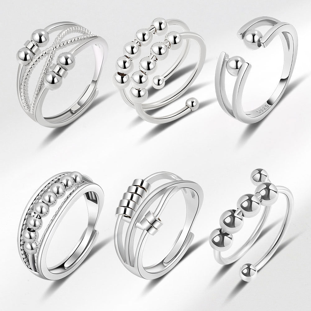 Adjustable Geometric Stress Relief Ring with Rotating Bead