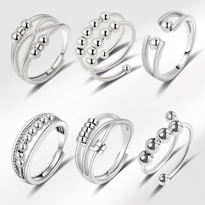 Adjustable Geometric Stress Relief Ring with Rotating Bead